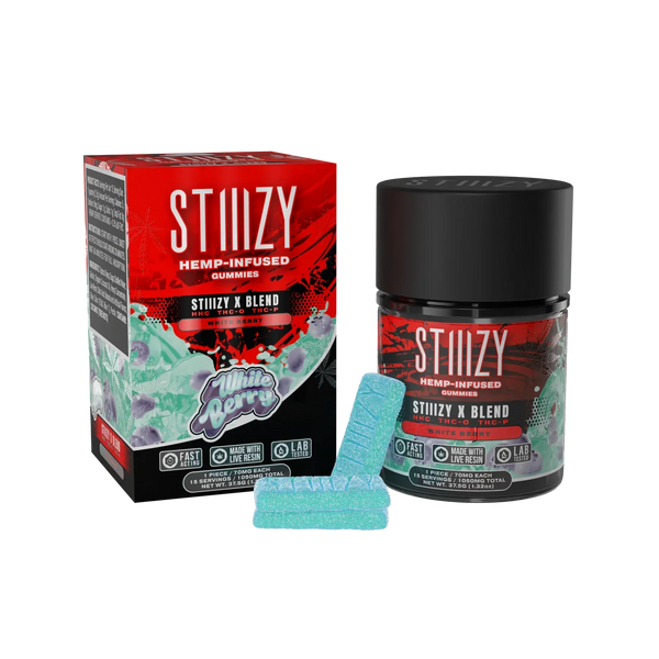 STIIIZY Live Resin STIIIZY X Blend 1050mg 70mg Each 15ct Gummies - Premium  from H&S WHOLESALE - Just $13.00! Shop now at H&S WHOLESALE
