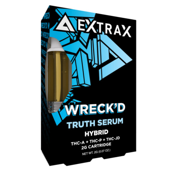 Extrax Wreck’D 2g THC-A+THC-P+THC-JD 1ct Cartridge - Premium  from H&S WHOLESALE - Just $10.00! Shop now at H&S WHOLESALE