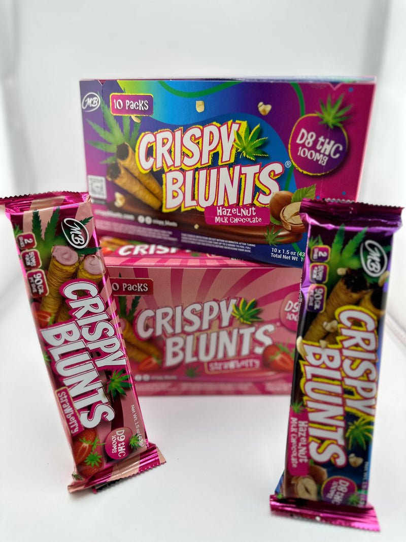 Crispy Blunts With 2 Sticks 50mg Each 10ct Display Box - Premium  from H&S WHOLESALE - Just $50.00! Shop now at H&S WHOLESALE