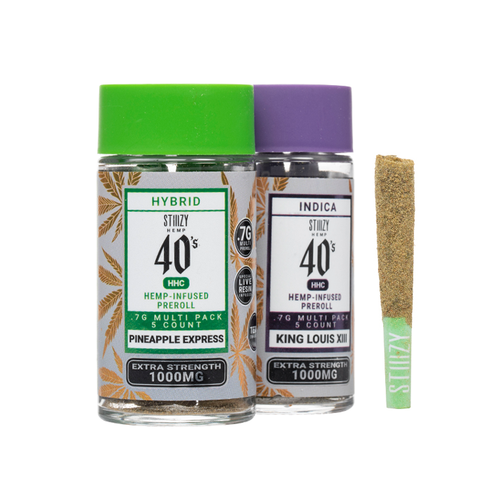 STIIIZY HHC Live Resin 1000mg Preroll Shorties 3.5g 5ct Jar - Premium  from H&S WHOLESALE - Just $14.00! Shop now at H&S WHOLESALE