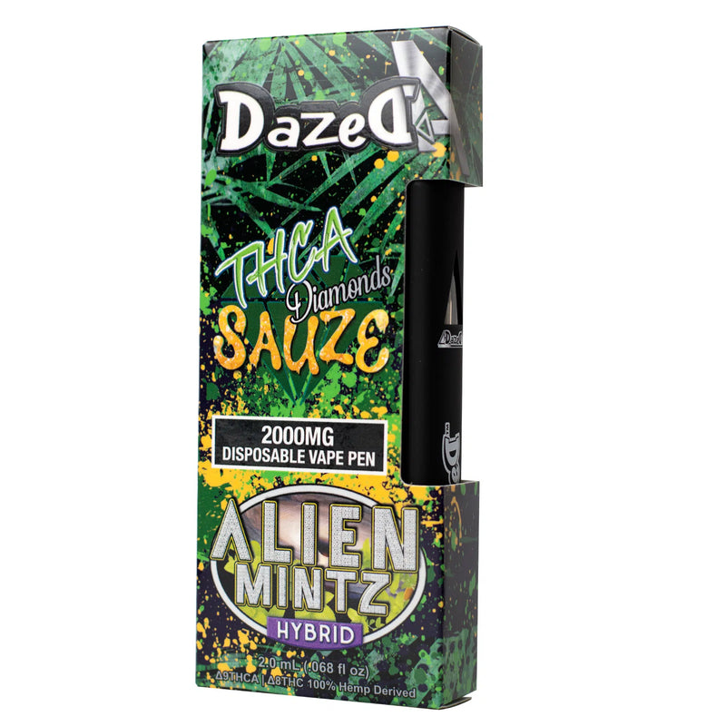 DazeD THC-A Diamond Sauze 2g Disposable Vape 1ct - Premium  from H&S WHOLESALE - Just $16.00! Shop now at H&S WHOLESALE