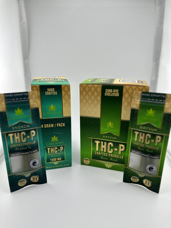 Curevana THC-P 1500mg 4g 2pack 12ct Display Pre-roll - Premium  from H&S WHOLESALE - Just $48.00! Shop now at H&S WHOLESALE