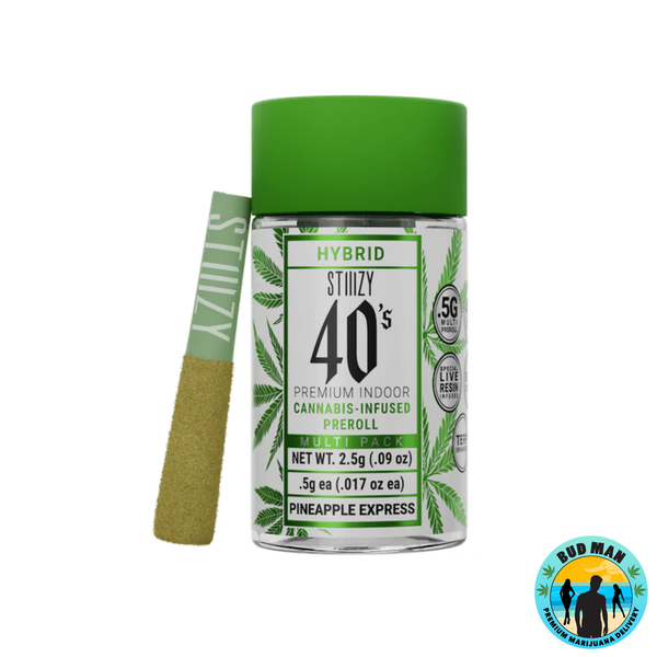STIIIZY HHC Live Resin 1000mg Preroll Shorties 3.5g 5ct Jar - Premium  from H&S WHOLESALE - Just $14.00! Shop now at H&S WHOLESALE