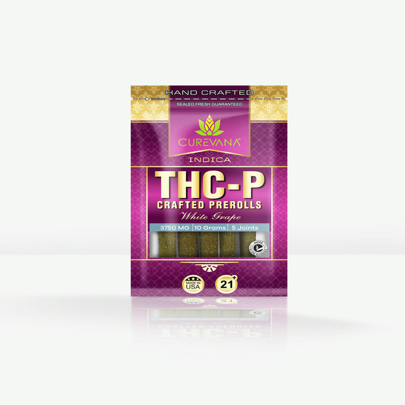 Curevana THC-P Pre-Rolls 3750MG 10g 5 Pack Display - Premium  from H&S WHOLESALE - Just $48.00! Shop now at H&S WHOLESALE