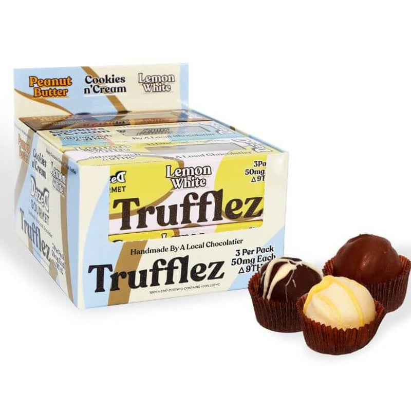 DazeD D9 Gourmet Trufflez 150mg 3pk 6ct Display - Premium  from H&S WHOLESALE - Just $70.00! Shop now at H&S WHOLESALE