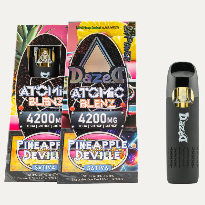 DazeD8 Atomic Blenz THC-A+D9THC-P+D8THC-P Nimbuz 4.2g Disposable Vape 1ct - Premium  from H&S WHOLESALE - Just $20! Shop now at H&S WHOLESALE