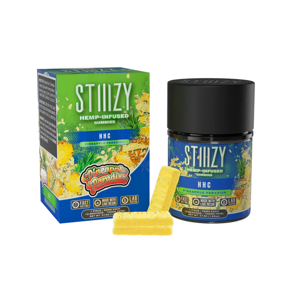 STIIIZY Live Resin HHC 750mg 50mg Each 15ct Gummies - Premium  from H&S WHOLESALE - Just $9.00! Shop now at H&S WHOLESALE