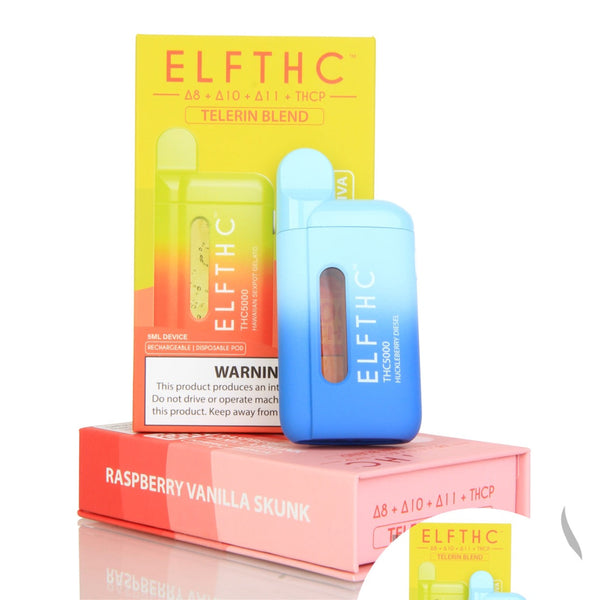 ELFTHC Telerin Blend 5g D8+D10+D11+THC-P 1ct Disposable Vape - Premium  from H&S WHOLESALE - Just $27.00! Shop now at H&S WHOLESALE