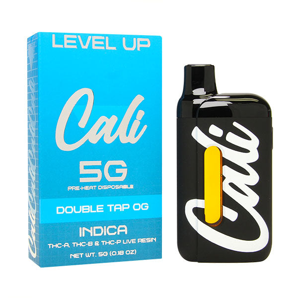 Cali Level Up 5g Live Resin THC-A+THC-B+THC-P 1ct Disposable Vape - Premium  from H&S WHOLESALE - Just $20.00! Shop now at H&S WHOLESALE