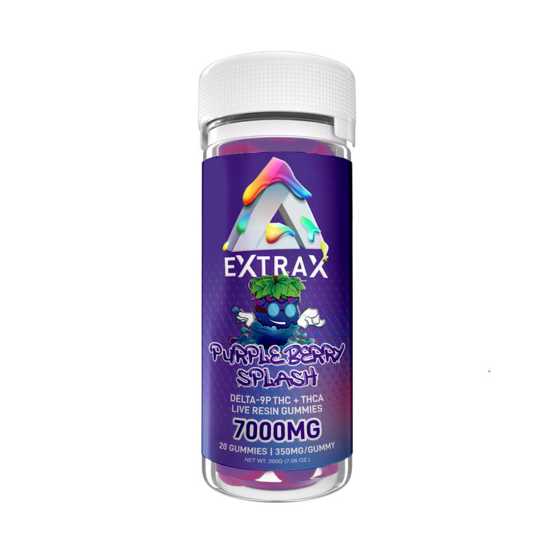 Extrax Adios Live Resin 7000mg THC-A & Delta 9P 20ct 350mg Each 1ct Gummies Jar - Premium  from H&S WHOLESALE - Just $16! Shop now at H&S WHOLESALE