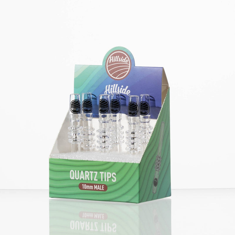 Hillside Qyartz Nectar Collector Tips in a 6-pack Display Box