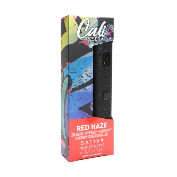 Cali Reserve By Extrax 3.5g Live Resin D9 & PHC & D8 & THC-JD Pre-Heat Disposable Vape 1ct - Premium  from H&S WHOLESALE - Just $17.00! Shop now at H&S WHOLESALE