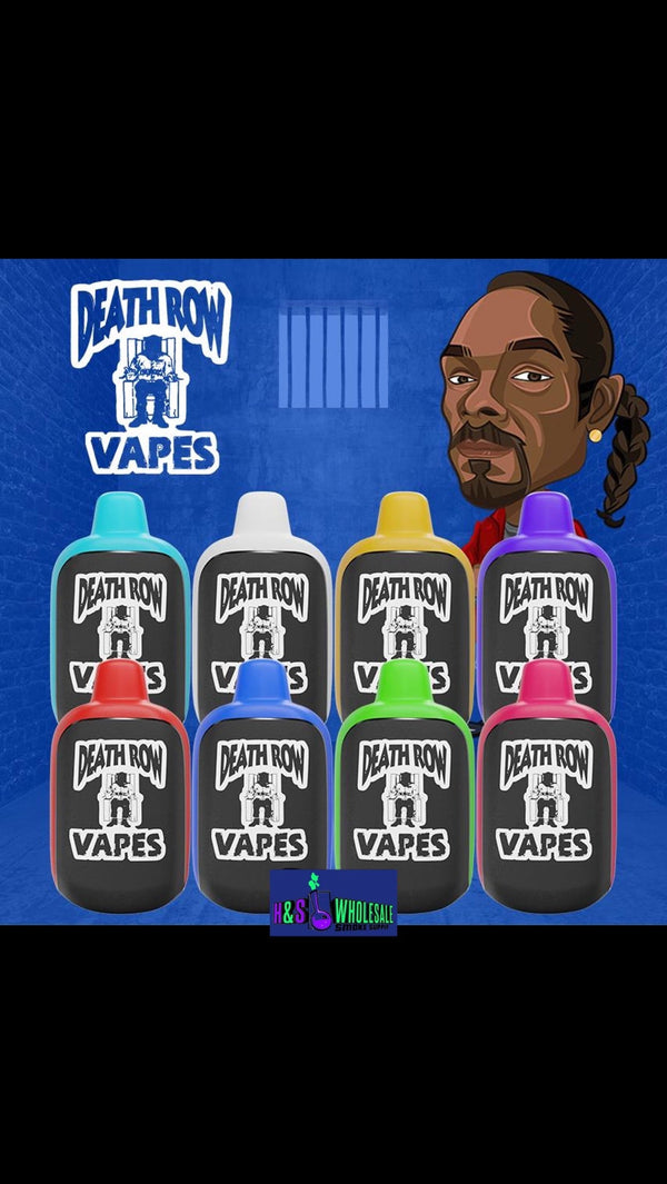 Death Row by Snoop Dogg 5000 puffs 10.5ml 5% nic 5ct box disposable vape - Premium  from H&S WHOLESALE - Just $37.50! Shop now at H&S WHOLESALE