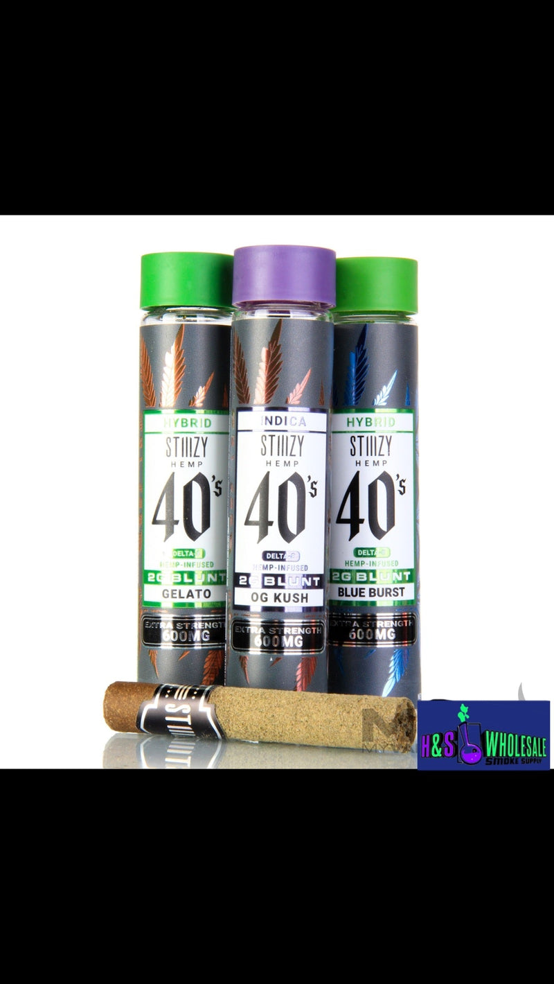 STIIIZY Delta 8 Live Resin 2g 600mg  Prerolls Blunt 1ct - Premium  from H&S WHOLESALE - Just $9.50! Shop now at H&S WHOLESALE