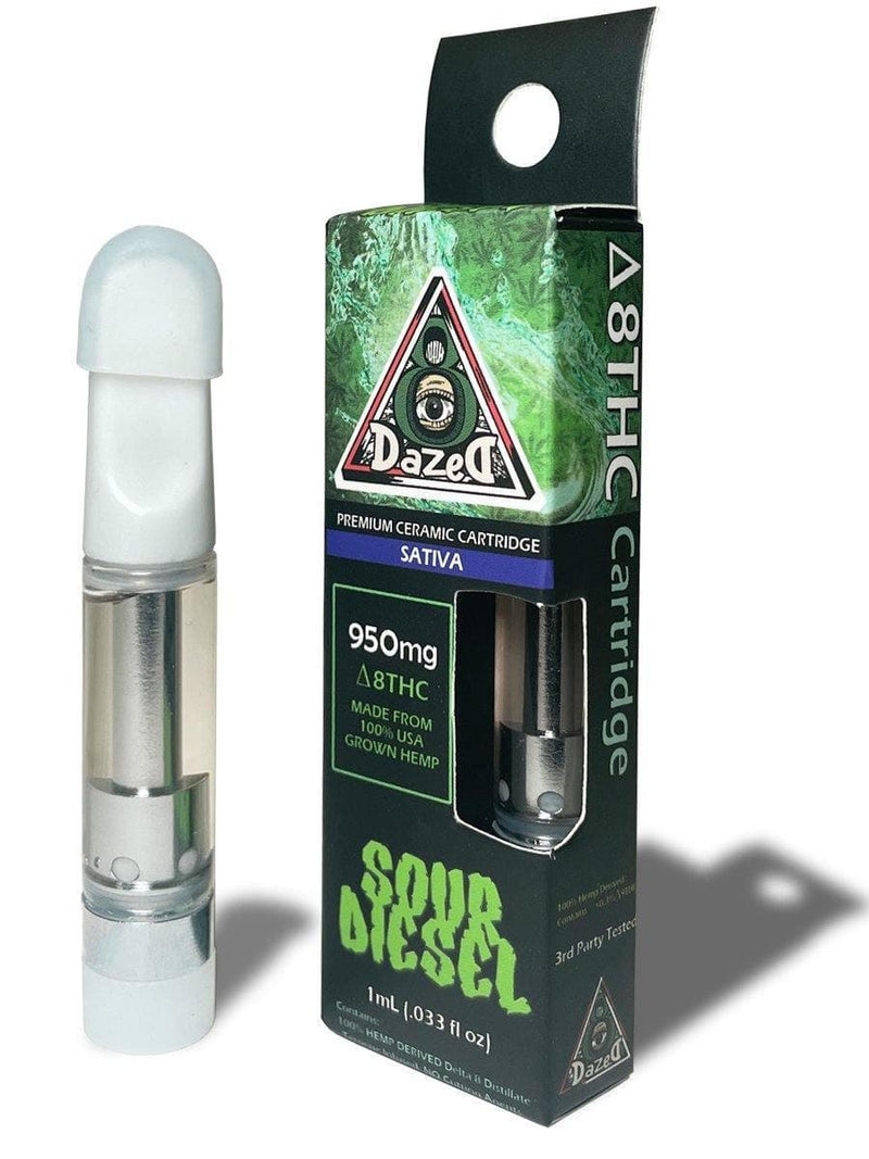 DazeD delta 8 1g cartridge 1pk - Premium  from HS GLOBAL DISTRIBUTION LLC - Just $10.00! Shop now at H&S WHOLESALE