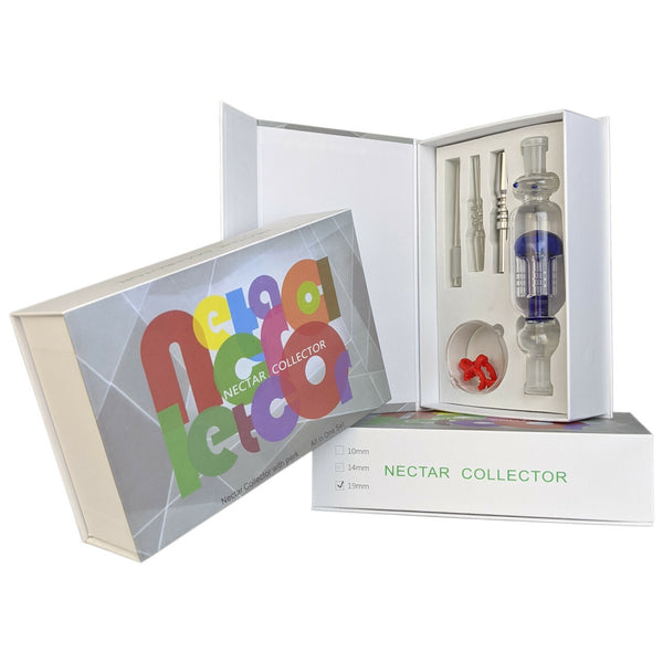 All In One Tree Perc Nectar Pipe Box Set - with Quartz/Titanium Tip & Dish 18mm - Premium  from H&S WHOLESALE - Just $15.00! Shop now at H&S WHOLESALE