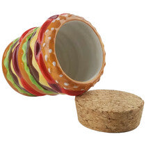 Roast & Toast Stash Jar - Cheeseburger - Premium  from H&S WHOLESALE - Just $7.99! Shop now at H&S WHOLESALE