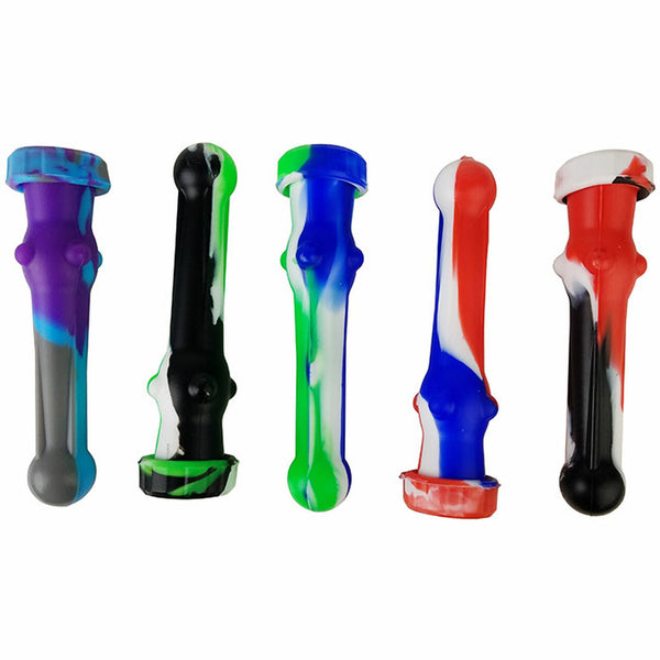 Silicone Nectar Pipe - with 14M Quartz Tip - Premium  from H&S WHOLESALE - Just $3.00! Shop now at H&S WHOLESALE