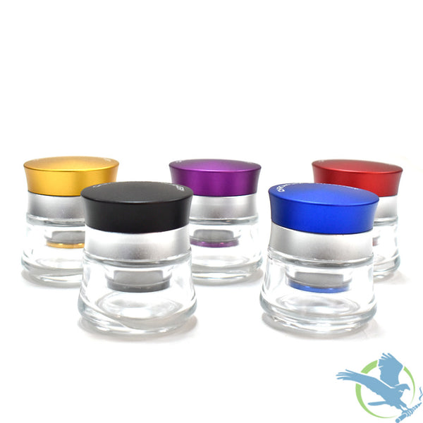 Chromium Crusher Glass Jar Grinder 4pc 6ct box 70402 Mix Colors - Premium  from H&S WHOLESALE - Just $60.00! Shop now at H&S WHOLESALE