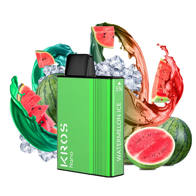 KROS Nano 5000 hits 6ct disposables vape - Premium  from H&S WHOLESALE - Just $40.00! Shop now at H&S WHOLESALE