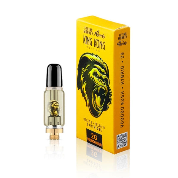 Flying Monkey + Crumbs King Kong 2g D8 & D10 cartridges - Premium  from H&S WHOLESALE - Just $11.00! Shop now at H&S WHOLESALE