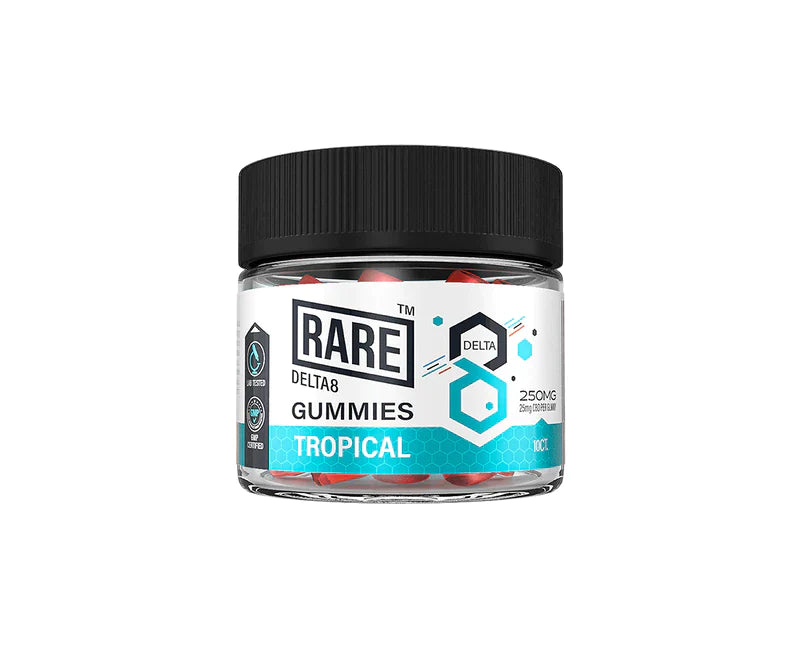 RARE delta 8 gummy 10ct 250mg - Premium  from H&S WHOLESALE - Just $9.50! Shop now at H&S WHOLESALE