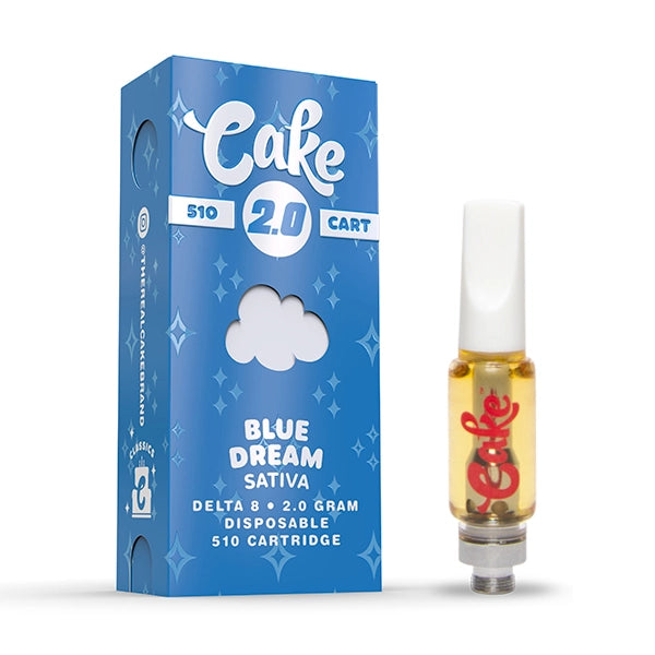 Cake 2g Delta 8 Cartridge 510 1ct - Premium  from H&S WHOLESALE - Just $11.50! Shop now at H&S WHOLESALE