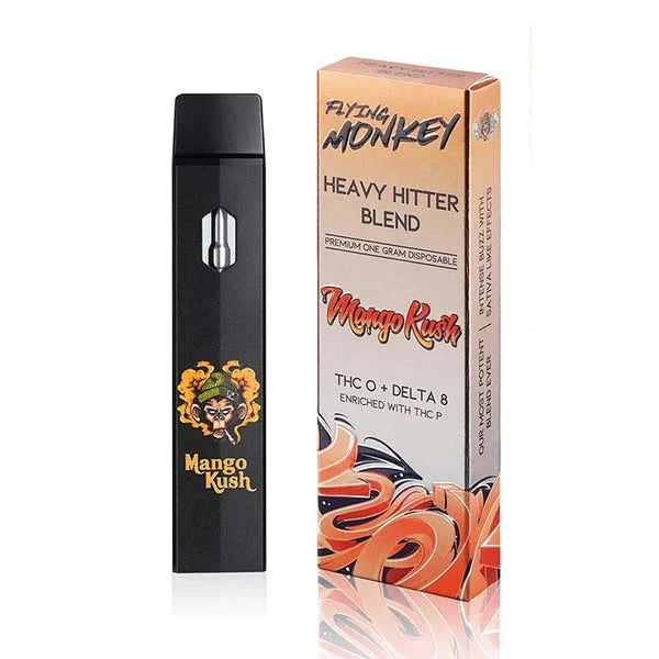 Flying Monkey Heavy Hitter blend THC-O + Delta 8 with THC-P 1g disposable - Premium  from H&S WHOLESALE - Just $12.00! Shop now at H&S WHOLESALE