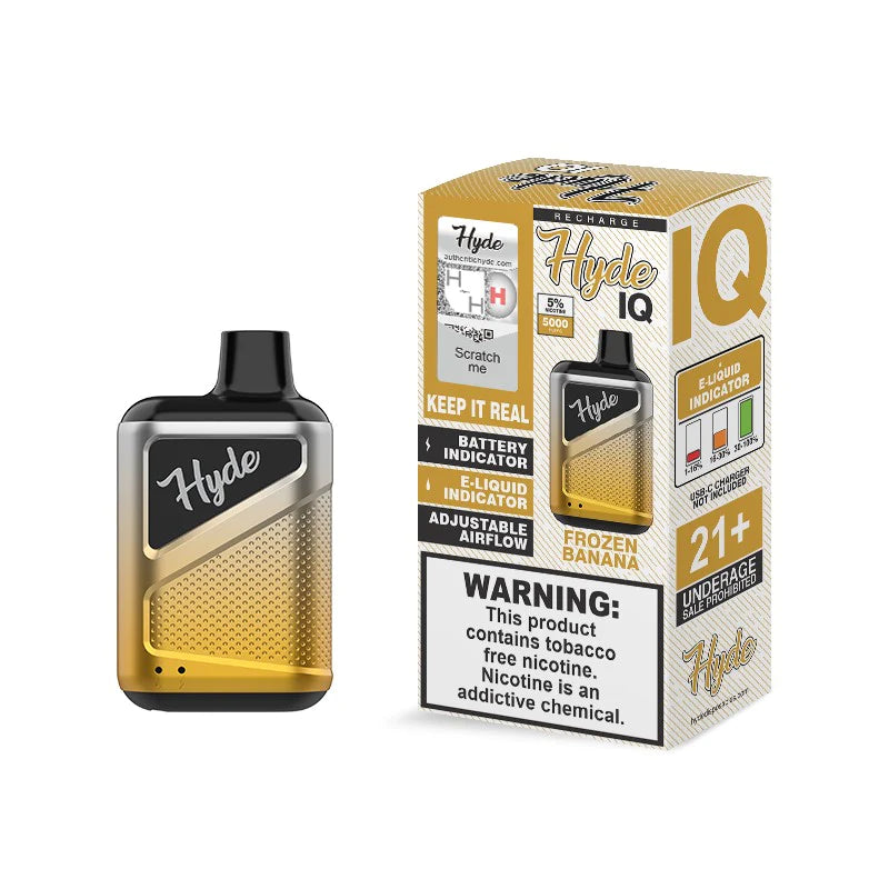 Hyde IQ 5000 puffs 5% 10ct disposable vape - Premium  from H&S WHOLESALE - Just $80.00! Shop now at H&S WHOLESALE