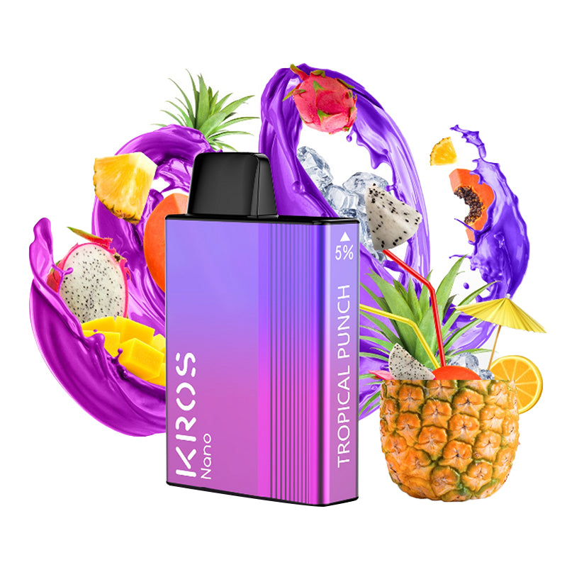 KROS Nano 5000 hits 6ct disposables vape - Premium  from H&S WHOLESALE - Just $40.00! Shop now at H&S WHOLESALE