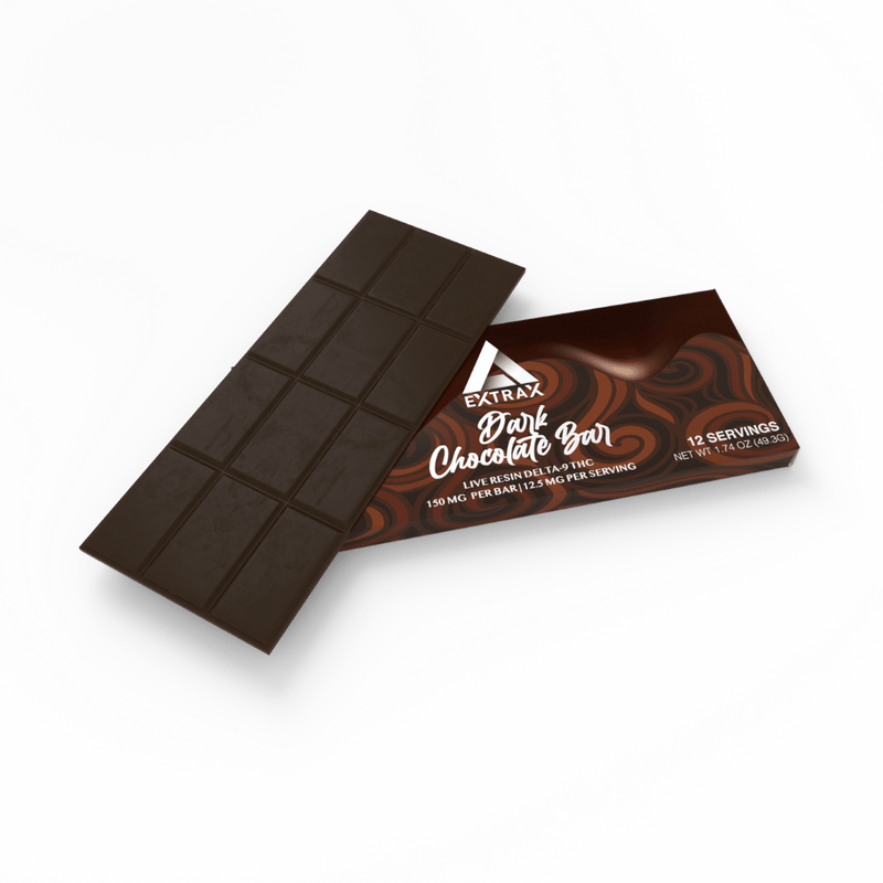 Extrax Live Resin THC-H & THC-JD Chocolate Bar 1200mg 1ct - Premium  from H&S WHOLESALE - Just $8.50! Shop now at H&S WHOLESALE
