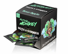 Flying monkey delta 8 gummy’s 5ct 20pack - Premium  from H&S WHOLESALE - Just $80.00! Shop now at H&S WHOLESALE