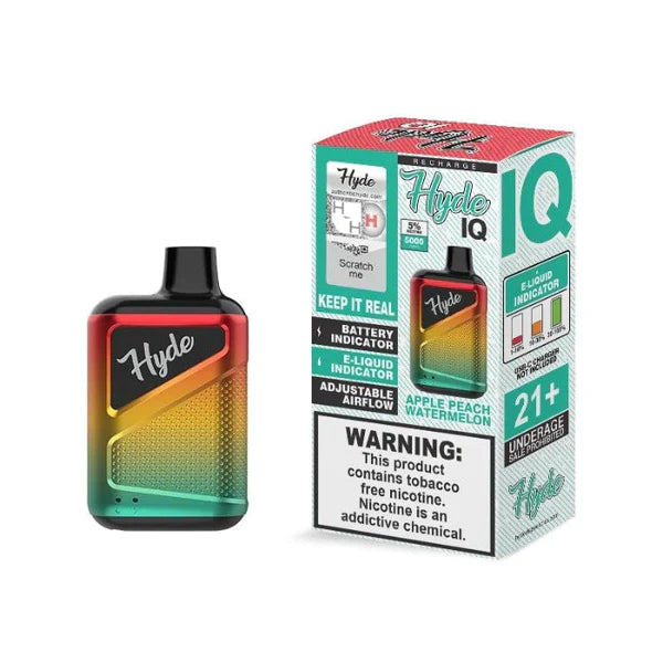 Hyde IQ 5000 puffs 5% 10ct disposable vape - Premium  from H&S WHOLESALE - Just $75! Shop now at H&S WHOLESALE