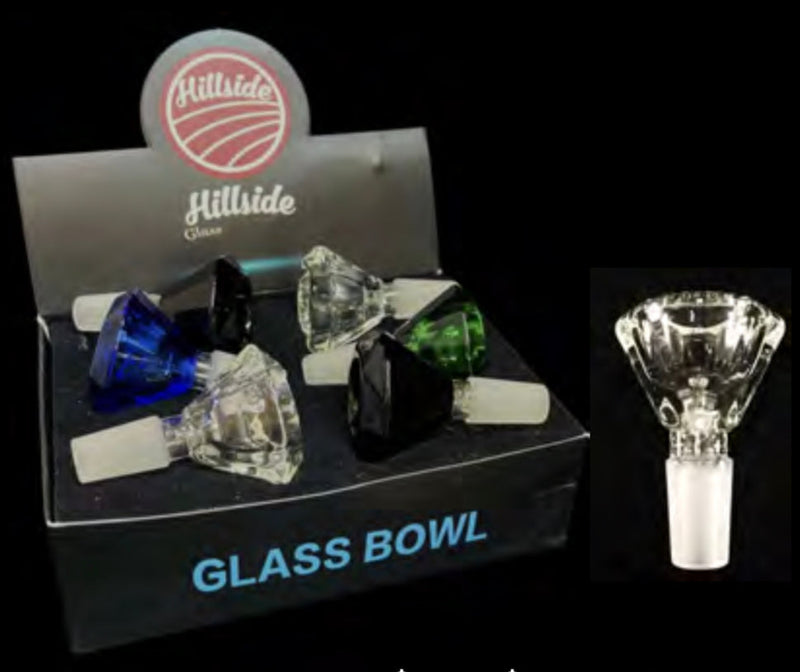 HillSide 6Ct diamond shape Glass Bowl BX-4 - Premium  from H&S WHOLESALE - Just $25! Shop now at H&S WHOLESALE
