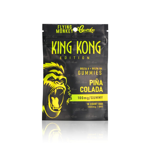 Flying monkey X Crumbs King Kong Delta 8 & Delta 1000mg 10ct gummies - Premium  from H&S WHOLESALE - Just $10.00! Shop now at H&S WHOLESALE
