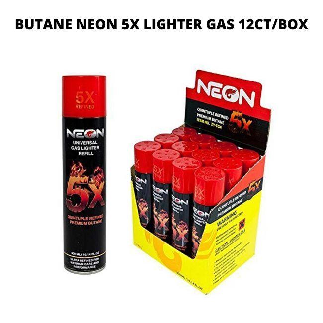 Neon Premium 300ML Butane 12ct Display - Premium  from H&S WHOLESALE - Just $20.00! Shop now at H&S WHOLESALE