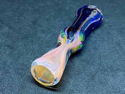 Glass Chillum Bowl One Hitter Hand Pipe 3’’ - Premium  from H&S WHOLESALE - Just $1.60! Shop now at H&S WHOLESALE