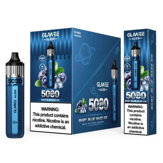 Glamee Alien 5000 puffs disposables vape - Premium  from H&S WHOLESALE - Just $55! Shop now at H&S WHOLESALE