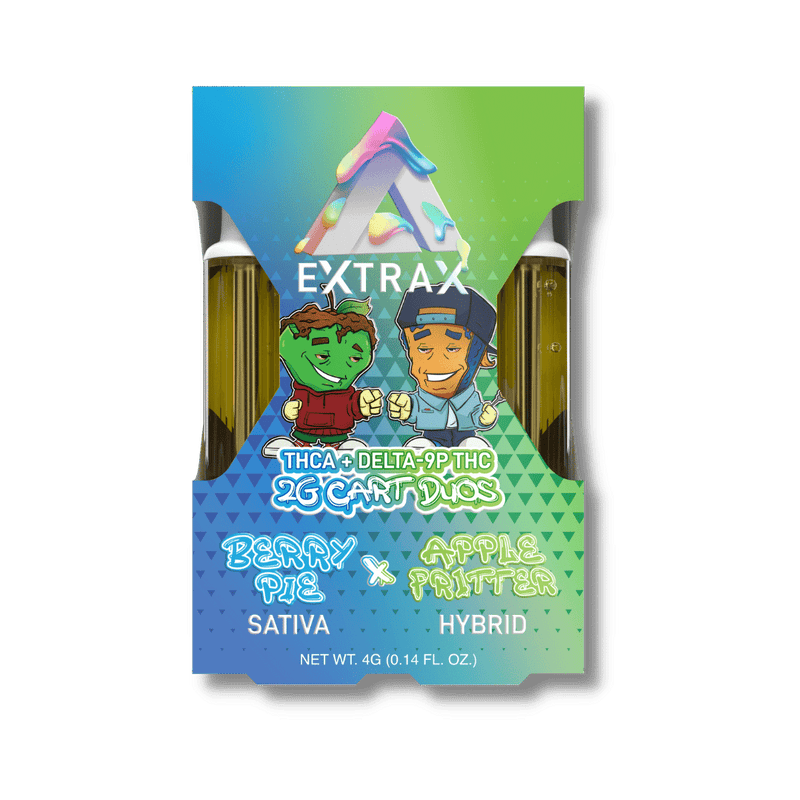 Extrax Adios Blend 2gX2 THC-A & Delta 9P 1ct cartridges - Premium  from H&S WHOLESALE - Just $20.00! Shop now at H&S WHOLESALE