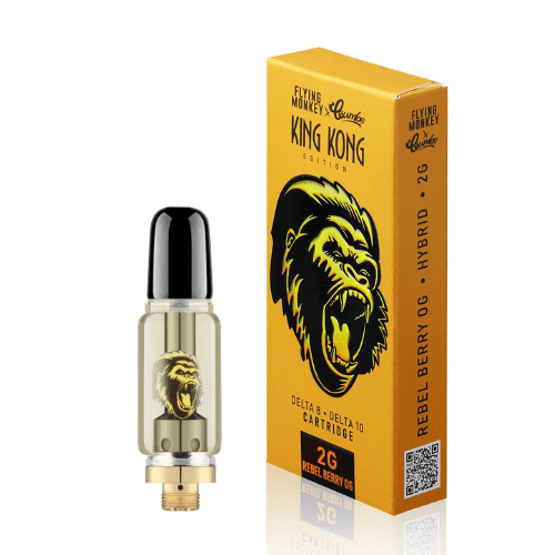Flying Monkey + Crumbs King Kong 2g D8 & D10 cartridges - Premium  from H&S WHOLESALE - Just $11.00! Shop now at H&S WHOLESALE