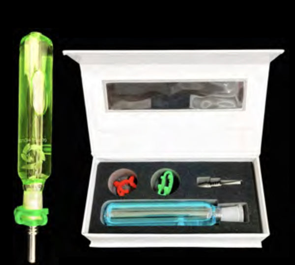 HillSide Freezable Glass nectar collector 1ct - Premium  from H&S WHOLESALE - Just $13.00! Shop now at H&S WHOLESALE