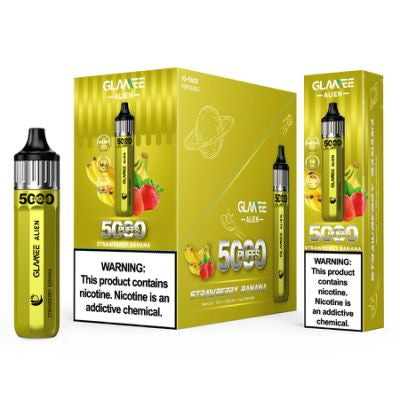 Glamee Alien 5000 puffs disposables vape - Premium  from H&S WHOLESALE - Just $55! Shop now at H&S WHOLESALE