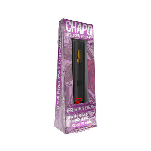 Chapo El Jefe Elend 3.5g Live Resin THC-B & HHC-P & THC-P & HXY-8 Disposable Vape 1ct - Premium  from H&S WHOLESALE - Just $18.00! Shop now at H&S WHOLESALE