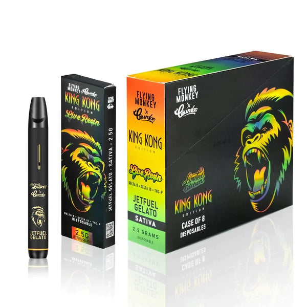 Flying Monkey + Crumbs King Kong 2.5g D8+D10+THC-P Disposables vape - Premium  from H&S WHOLESALE - Just $15! Shop now at H&S WHOLESALE