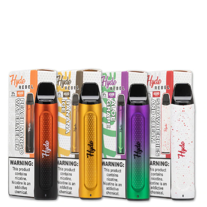 Hyde Rebel Pro 5000 puffs Disposables vape NEW - Premium  from H&S WHOLESALE - Just $60.00! Shop now at H&S WHOLESALE