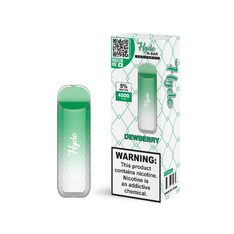 Hyde N-Bar 4500 puffs rechargeable disposable vape - Premium Disposable Vape from H&S WHOLESALE - Just $50.00! Shop now at H&S WHOLESALE