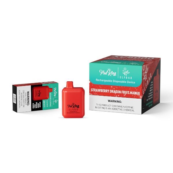 King Pod ELFBAR XC5000 puffs disposables vape 10ct - Premium  from H&S WHOLESALE - Just $85! Shop now at H&S WHOLESALE
