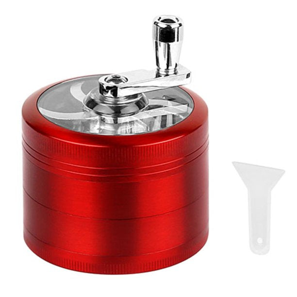 Tobacco grinder manual 4 parts 6ct - Premium  from H&S WHOLESALE - Just $42.00! Shop now at H&S WHOLESALE