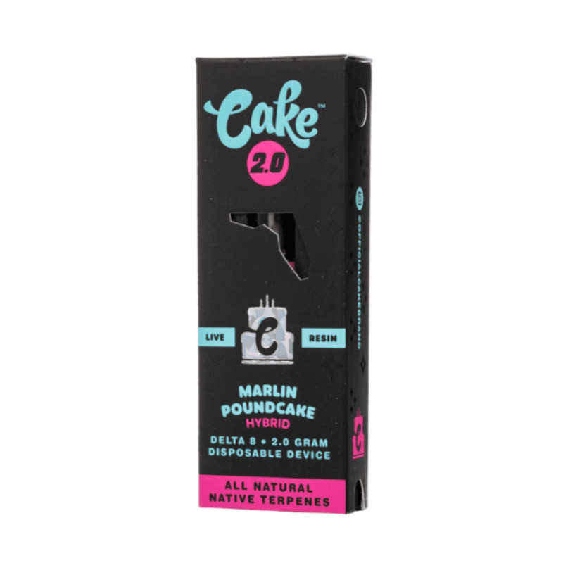 Cake 2g Delta 8 Live Resin Disposable Vape 1ct - Premium  from H&S WHOLESALE - Just $16! Shop now at H&S WHOLESALE