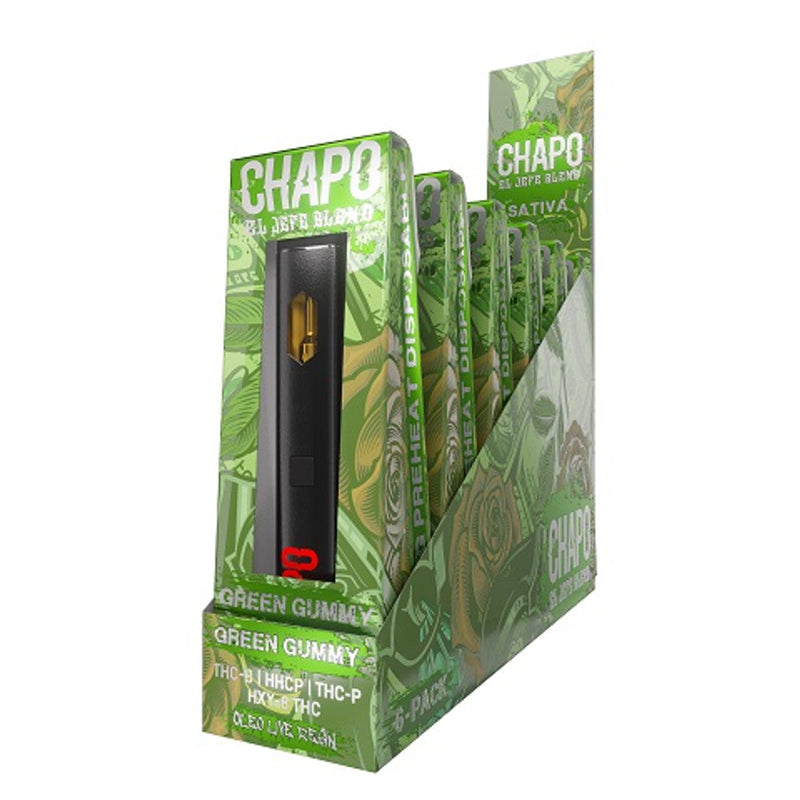 Chapo El Jefe Elend 3.5g Live Resin THC-B & HHC-P & THC-P & HXY-8 Disposable Vape 1ct - Premium  from H&S WHOLESALE - Just $18.00! Shop now at H&S WHOLESALE
